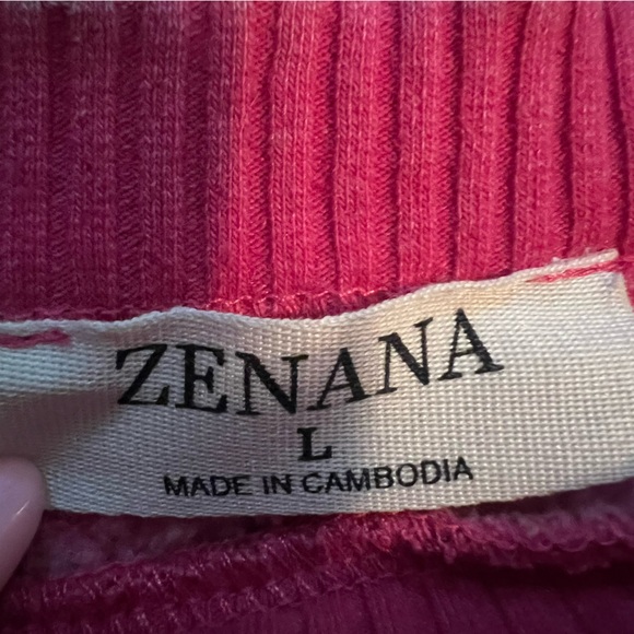 Zenana Outfitters Pink and Blue Sweatshirts - Picture 2 of 7